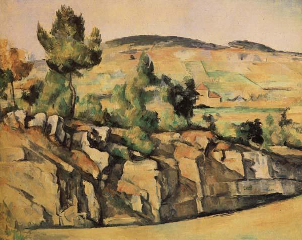 Paul Cezanne Mountains in Provence oil painting image
